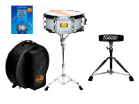 Proel Tamburo Pack de Tarola Dave Back Signature Silver Bundle Proel Tamburo Pack de Tarola Dave Back Signature Silver Bundle